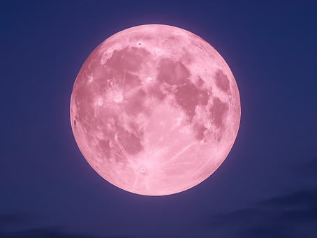 💖🌕 Pink Moon Rising: A Mystical Moment for Self-Love, Balance & Bold Intentions 🌕💖