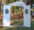 Outdoor Wedding Ceremony Entrance