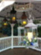 Ceremony Lanterns In Gazebo