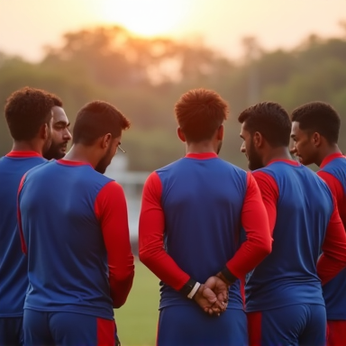 Behind the scenes preparation before kabaddi match