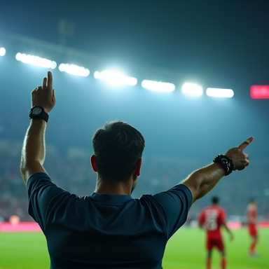 Team captain leading kabaddi team