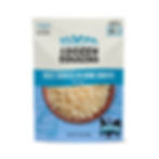 A Dozen Cousins Rice Cooked in Bone Broth Sea Salt pouch ready in 90 seconds.