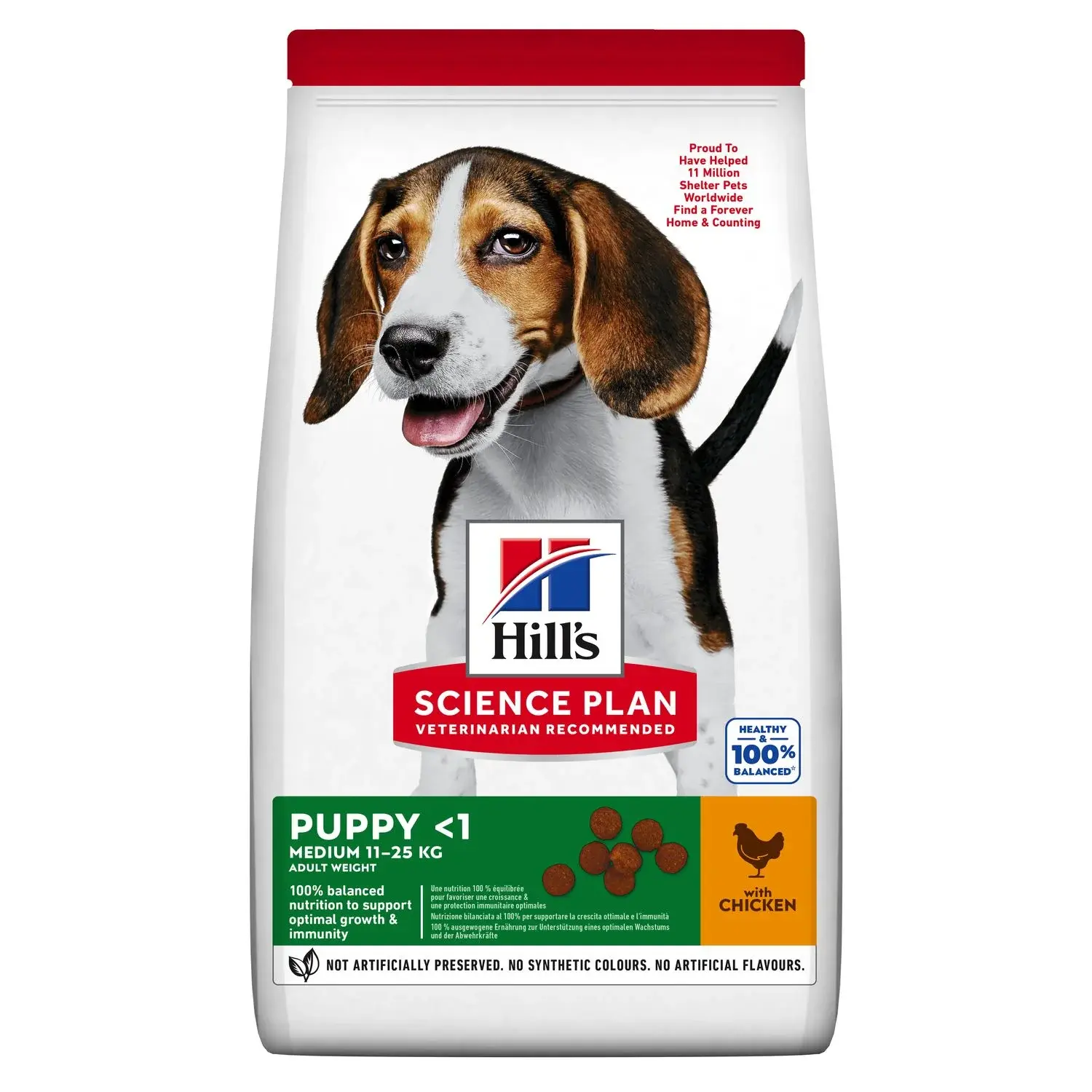 HILL'S SCIENCE PLAN Puppy Medium poulet pour Chiot