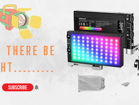 Neewer RGB Led Camera Video Light 2500K ~ 8500K w/ Rechargeable Battery