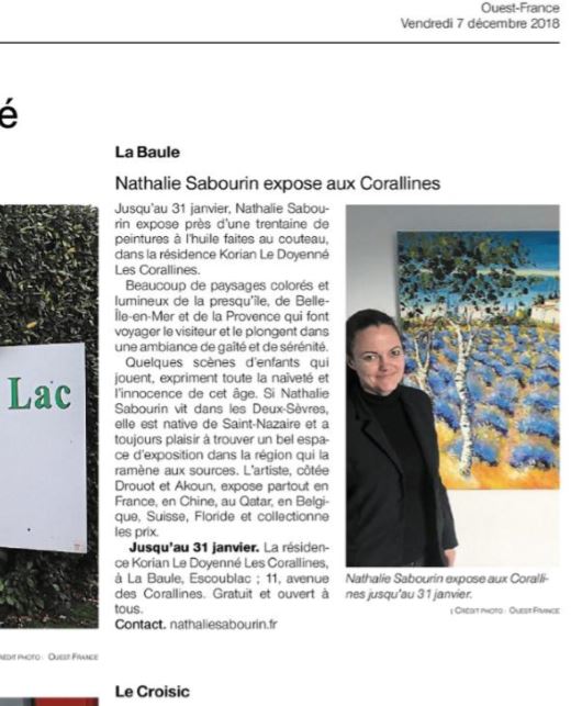 Ouest France 07/12/18