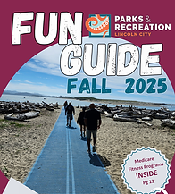 Front Cover of the Fun Guide for Fall 2025