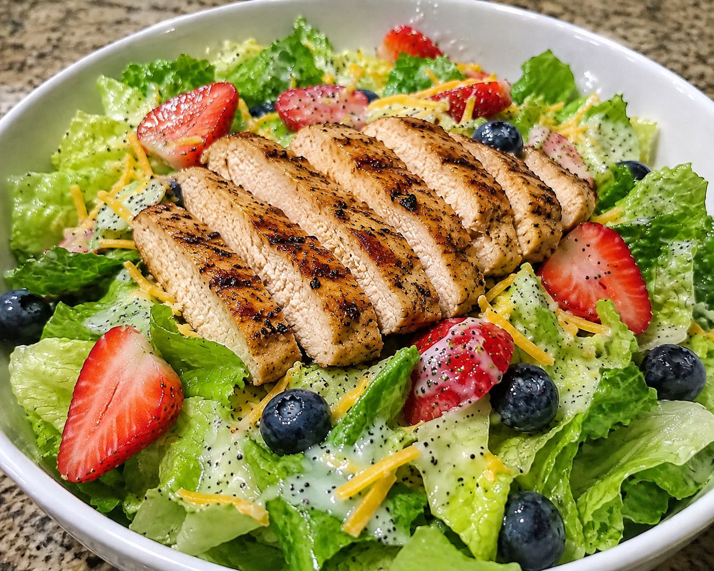 Strawberries & Thangs Salad 