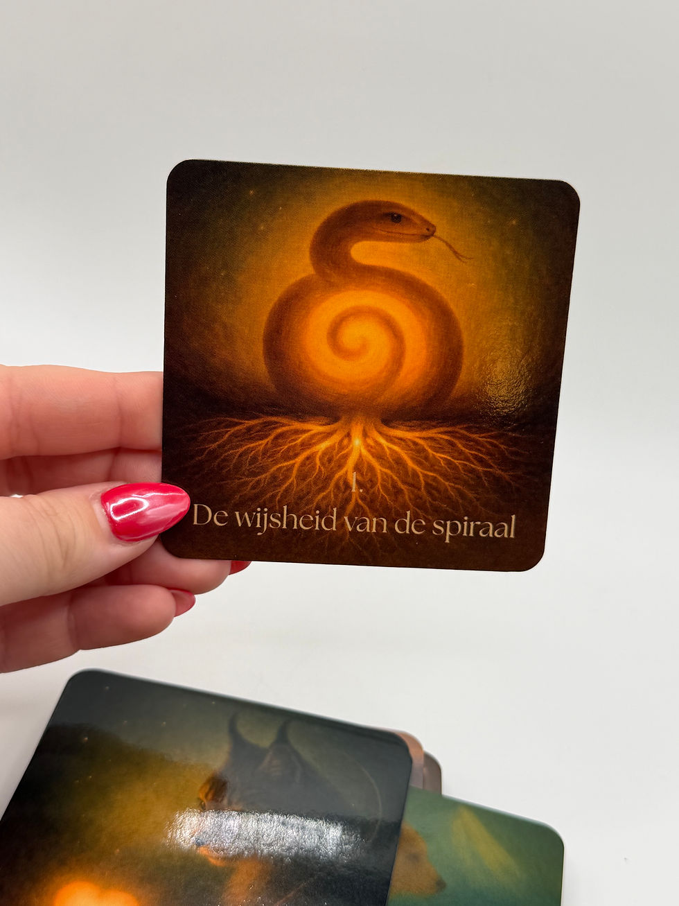 Thumbnail: Kaartendeck: De wijsheid van de gouden draad
