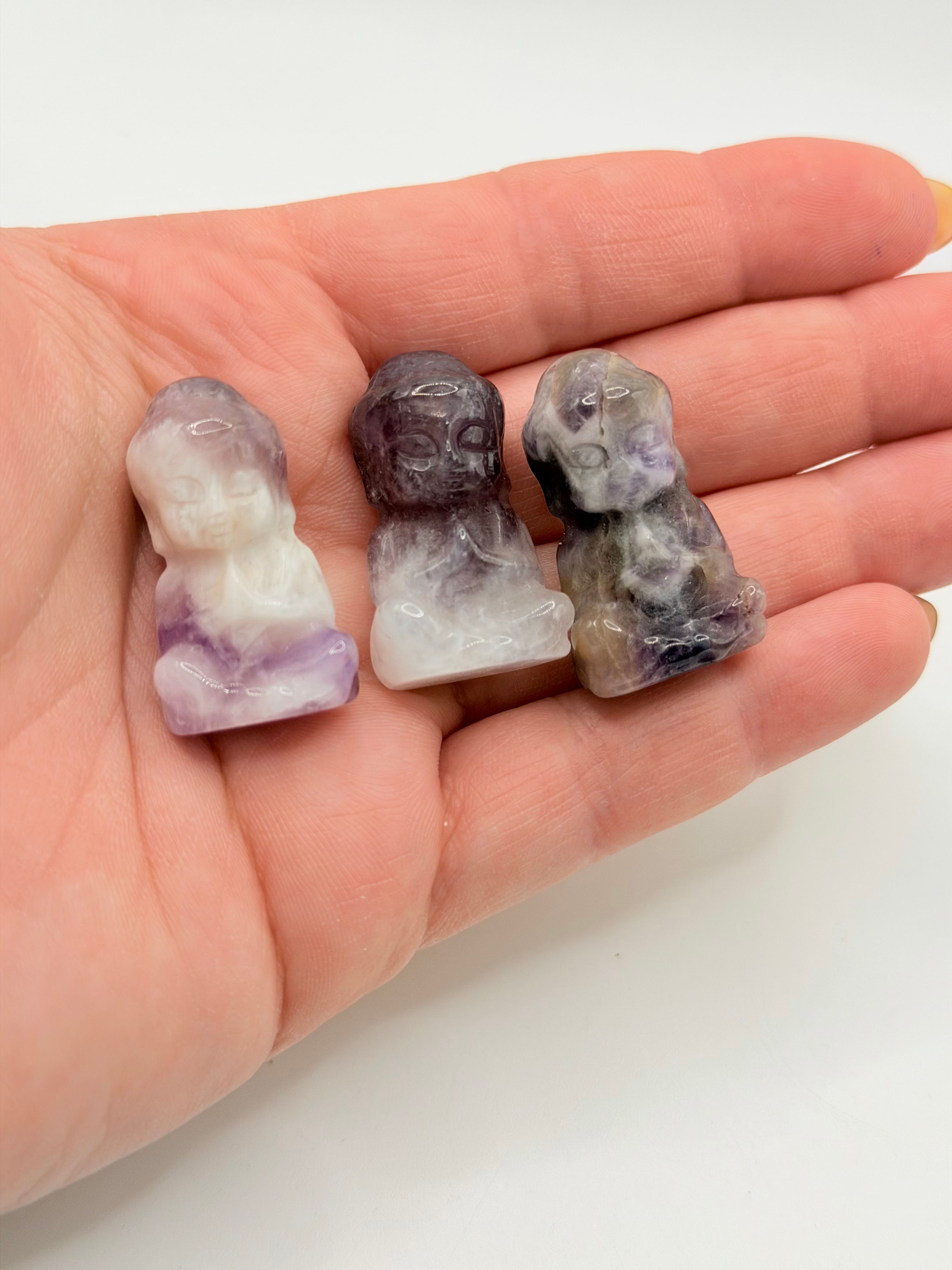 Mini Buddha - Amethist