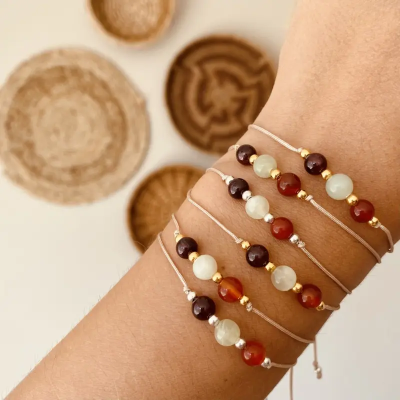 Edelstenen Affirmatie Armbandje - Energy Booster