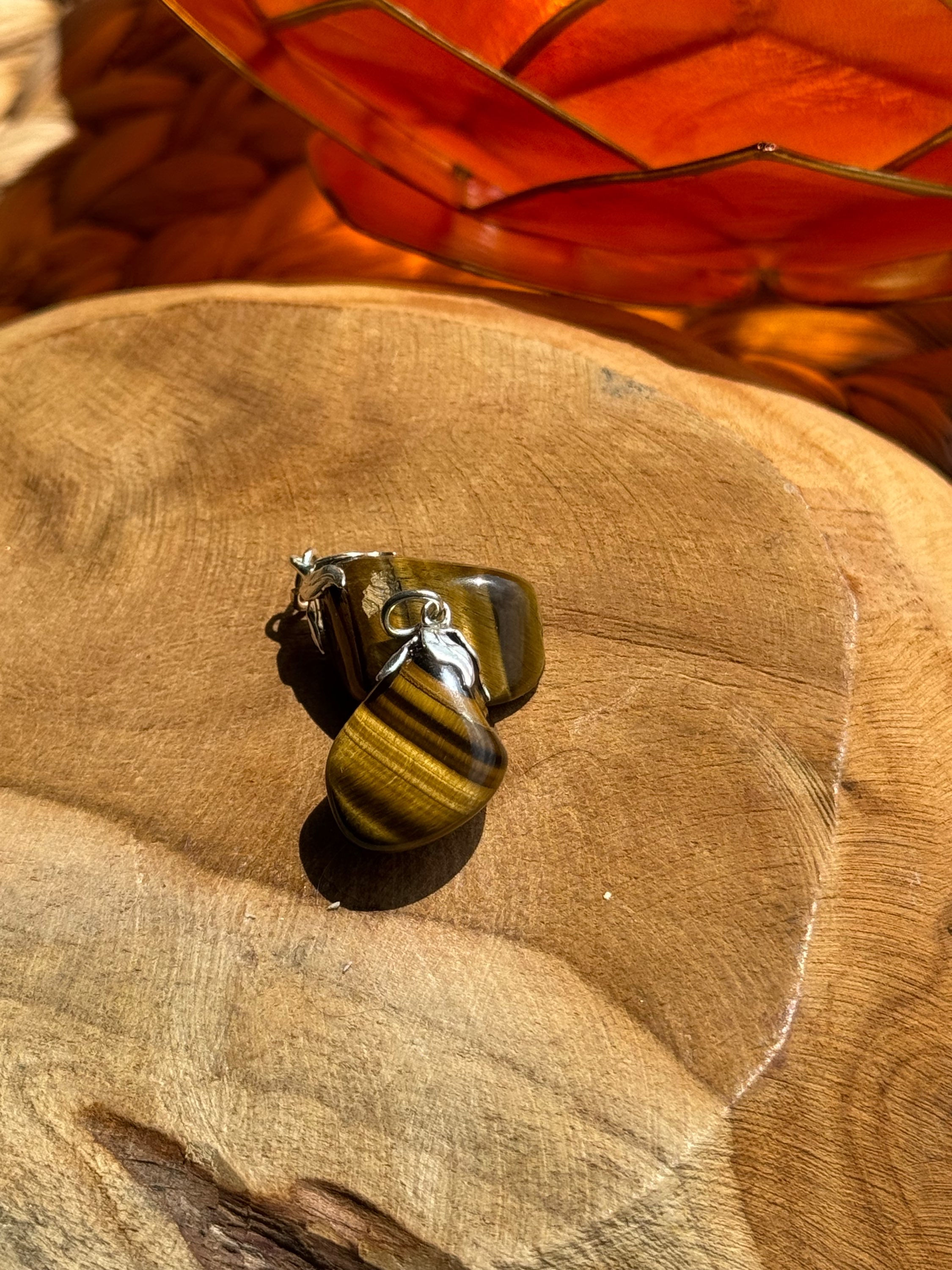 Tijgeroog- Edelsteenhanger