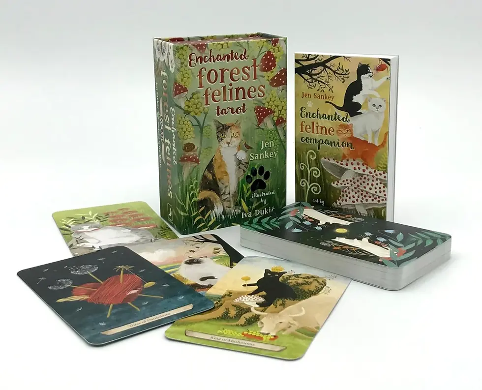 Thumbnail: Forest felines tarot