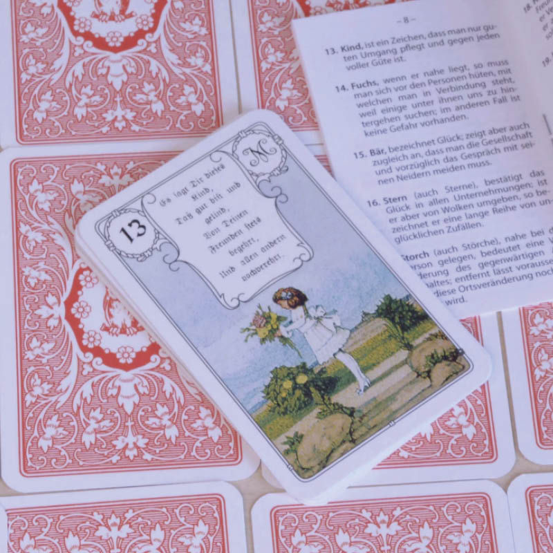 Thumbnail: Madame Lenormand Red Owl (DE)