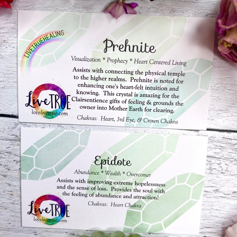 Thumbnail: Prehnite Healing Crystal of Insight and Psychic Connection