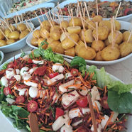 saladas de churrasco a domicilio