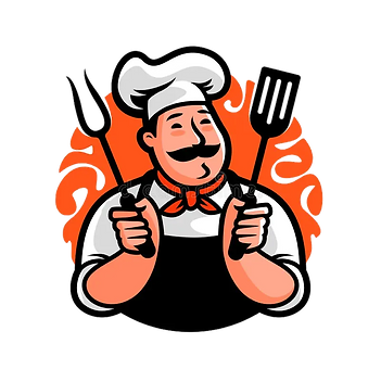 desenho de churrasqueiro a domicíli