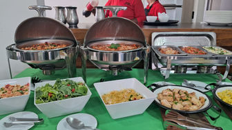 Massas italianas artesanais servidas em buffet a domicílio para eventos