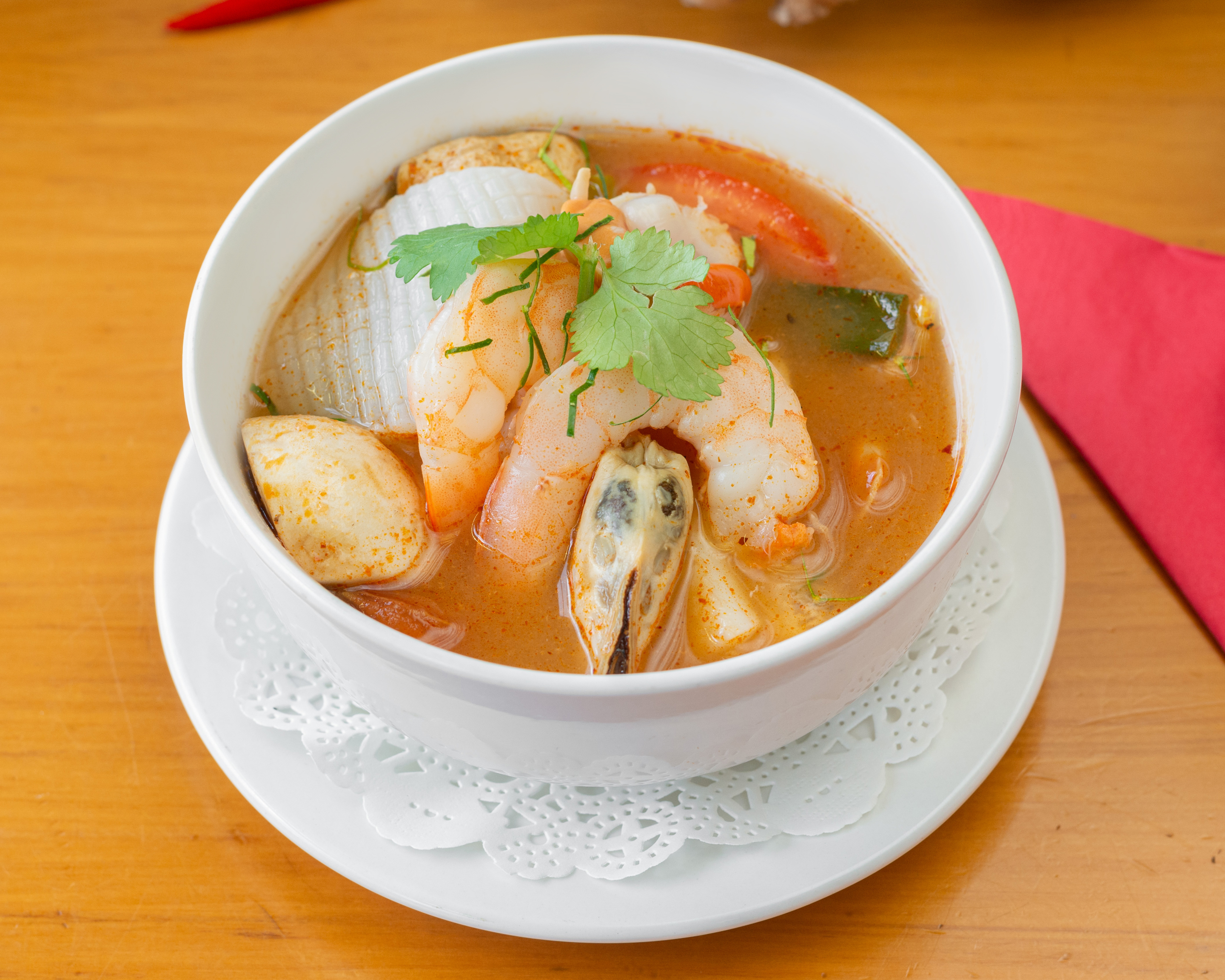 Arranged Food and Objects