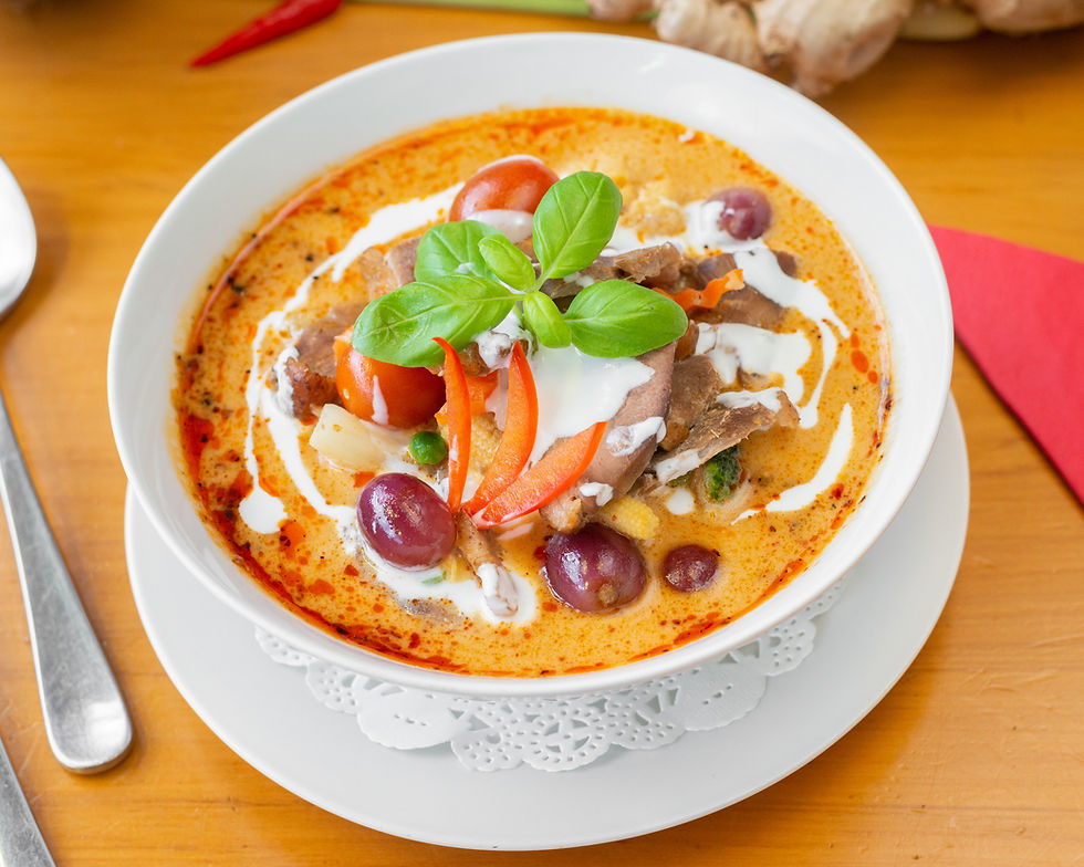 Arranged Food and Objects