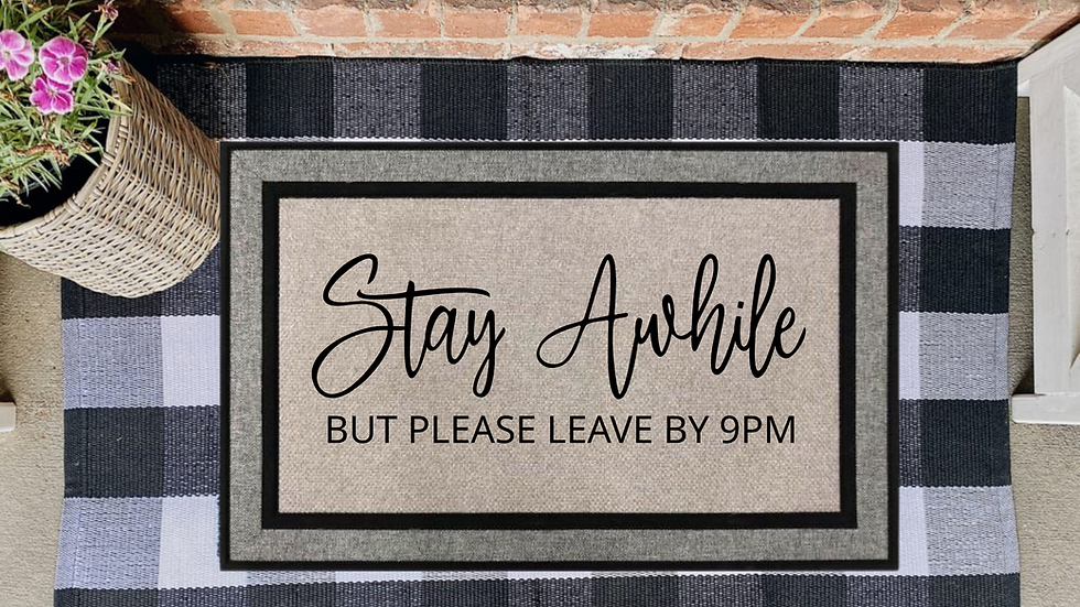 Thumbnail: Personalized door mat