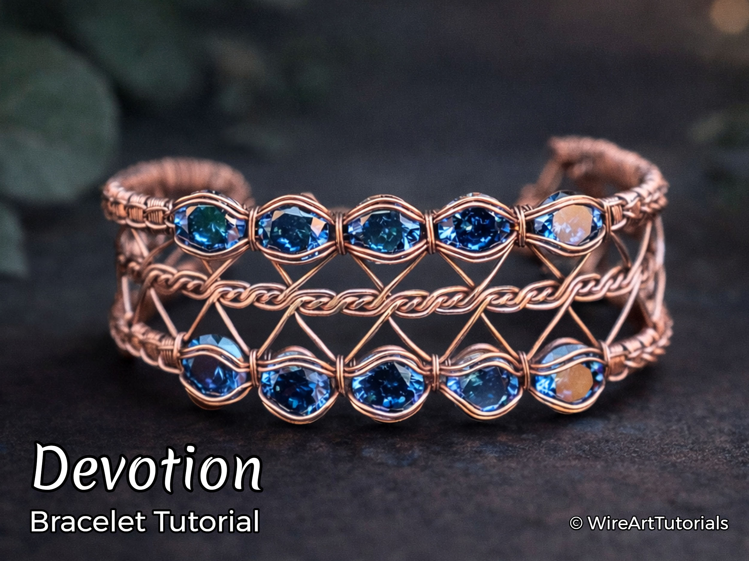 Devotion Bracelet wire wrapping tutorial