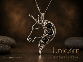 0417. Unicorn Pendant Tutorial
