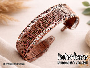 0136. Interlace Bracelet Tutorial