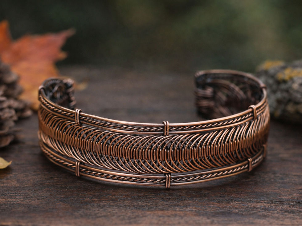 Thumbnail: Celestial Trail Bracelet wire wrapping tutorial