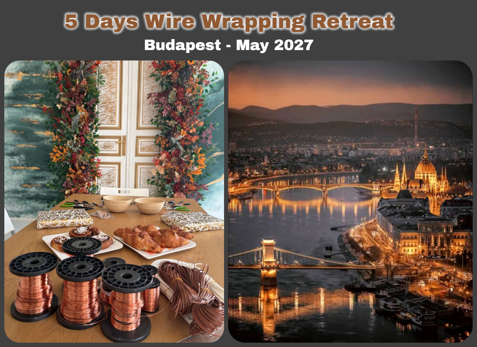 5 Days of Jewelry Making Budapest Retreat