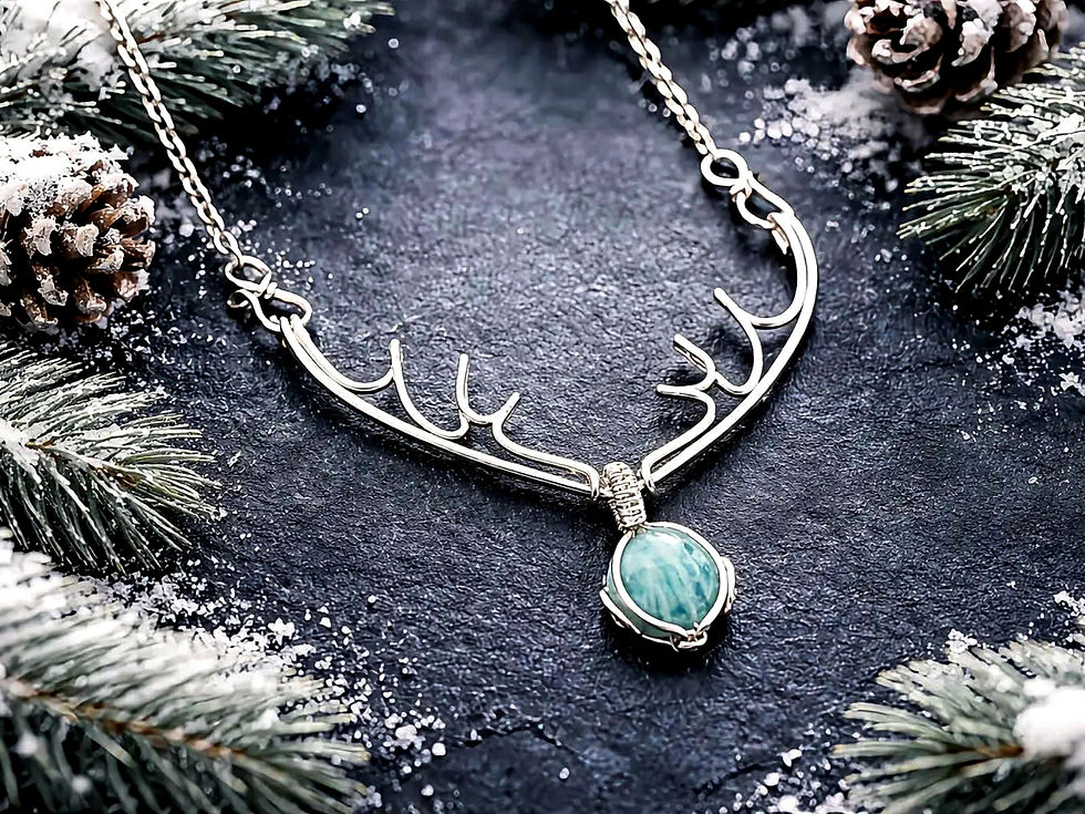 Thumbnail: Deer Antler Pendant wire wrapping tutorial