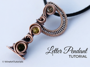 Letter P Pendant
