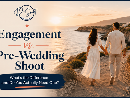 Engagement vs. Pre-Wedding Shoot: What's the Difference, and Do You Actually Need One?