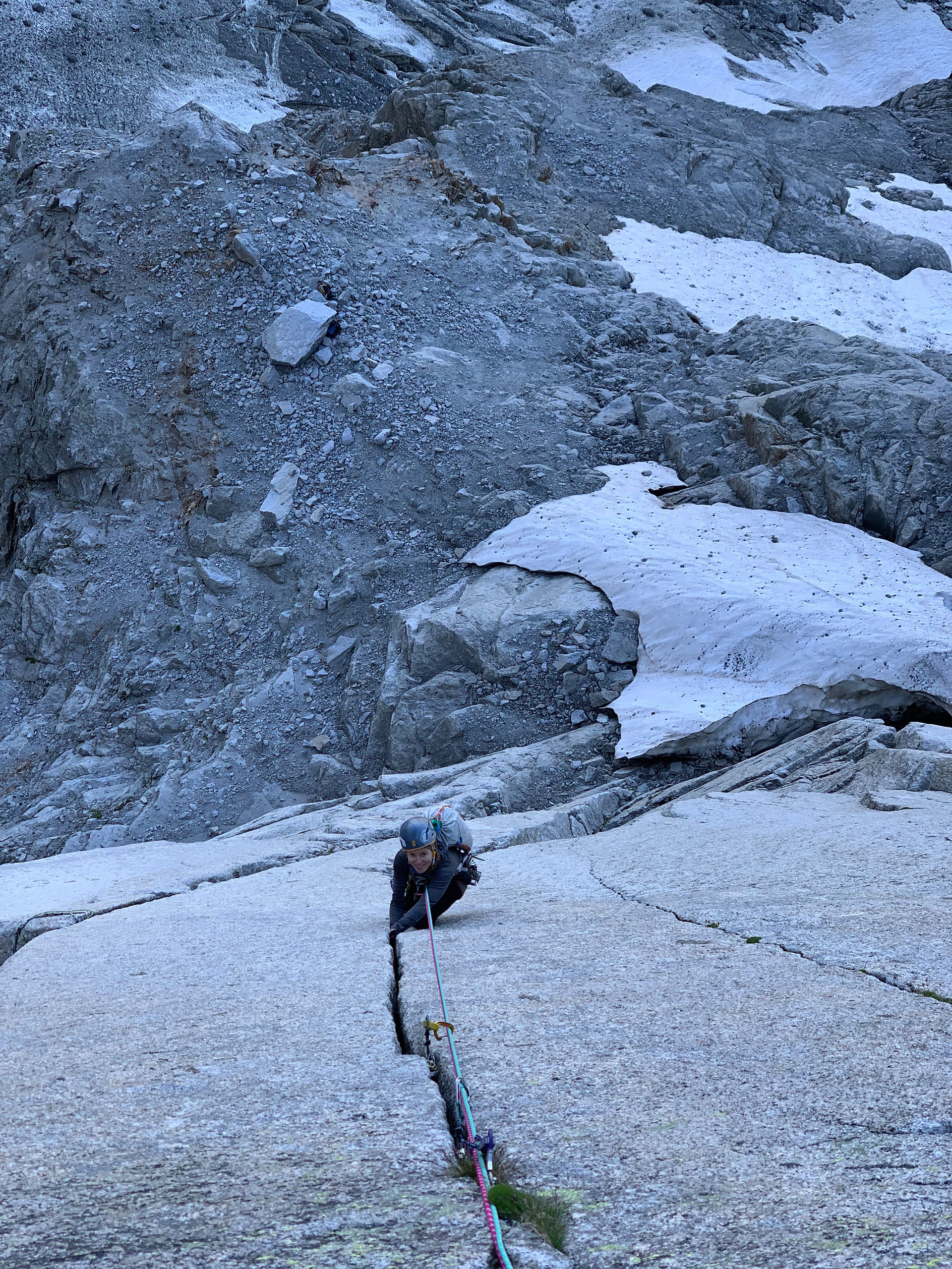 Fissures larges à Blaitière