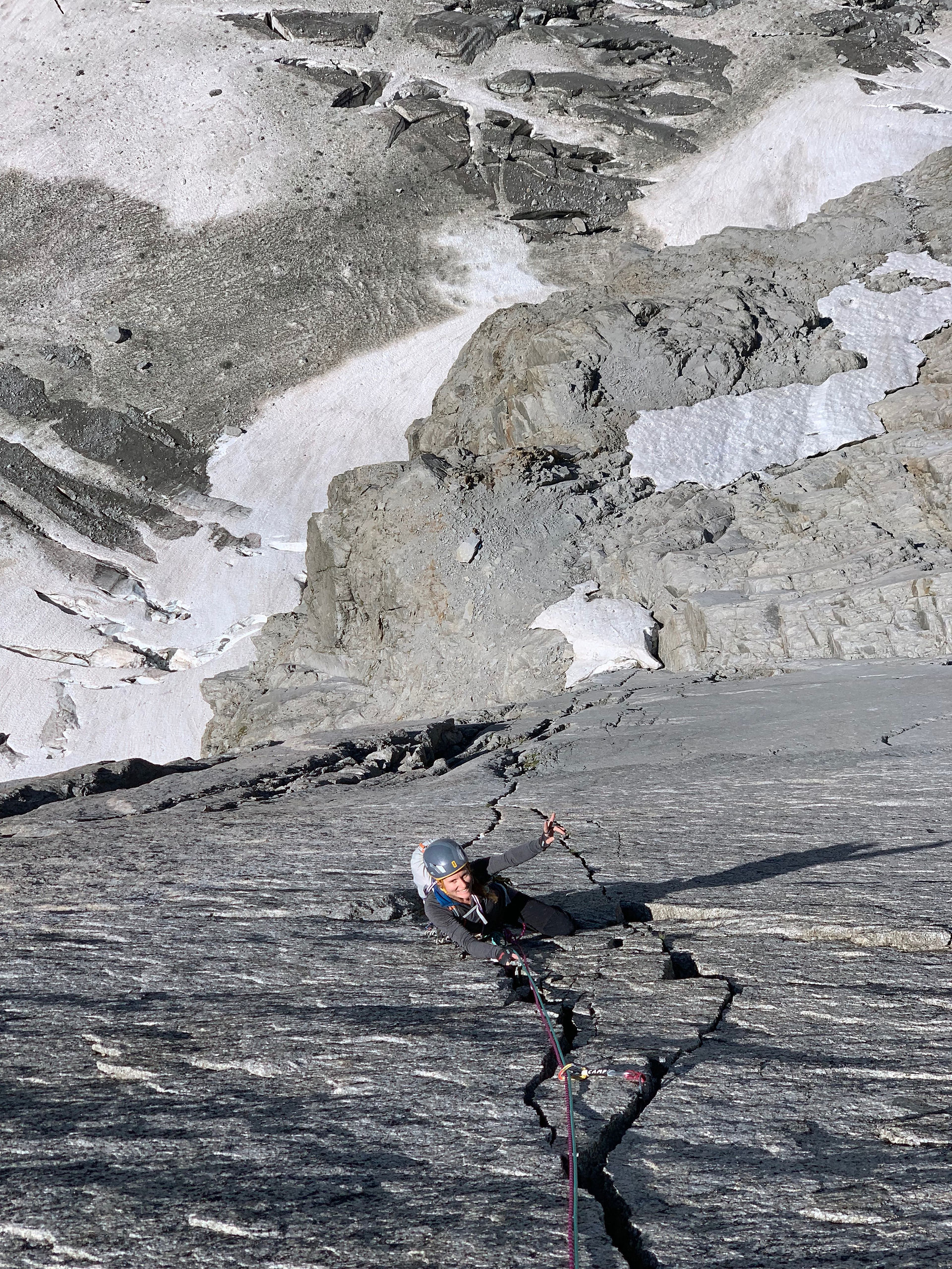 Fissures larges à Blaitière