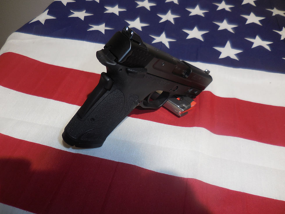 Thumbnail: S&W SHIELD M2.0 M&P 9MM EZ BLACKENED SS/BLK THUMB SAFETY