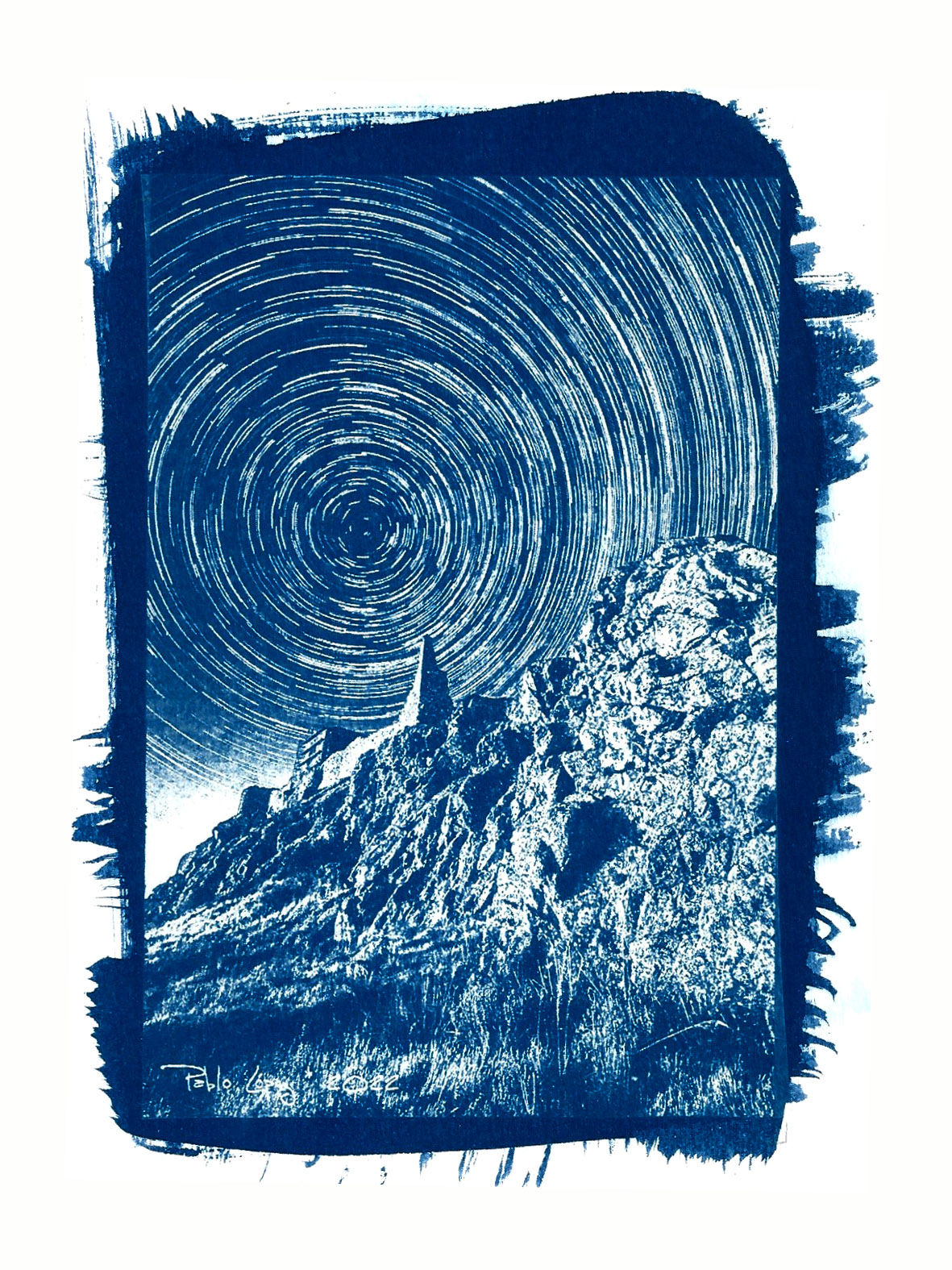 19.- Circumpolar sobre el Castillo de Peñas Negras