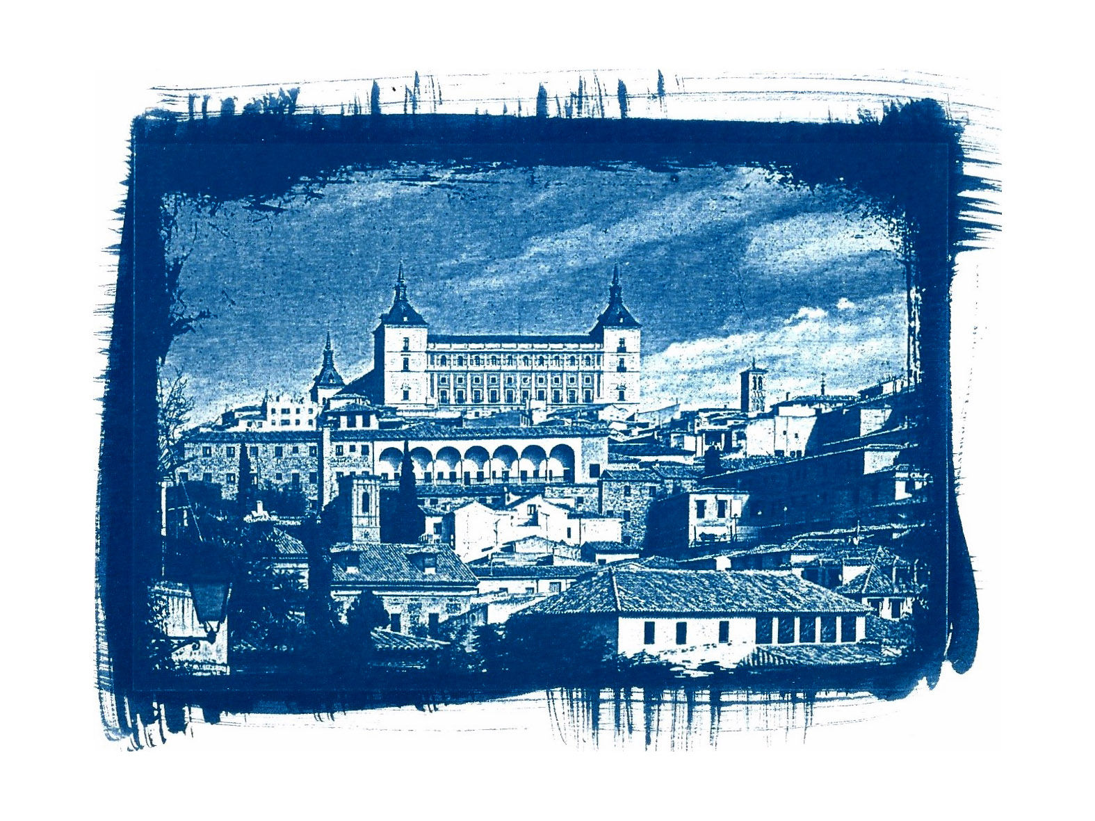 3.- Alcázar de Toledo (desde la Ermita del Valle)