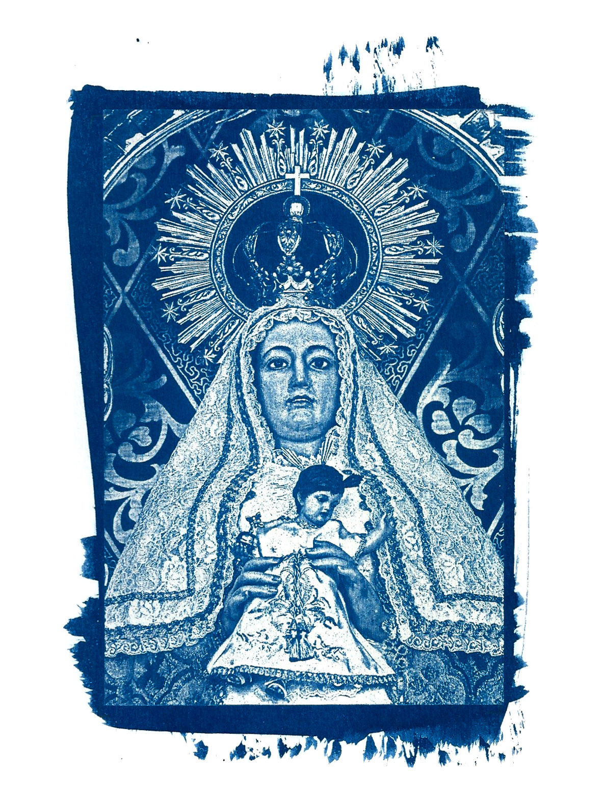40.- Virgen dela Antigua (Retrato) - Mora - Castilla la Mancha