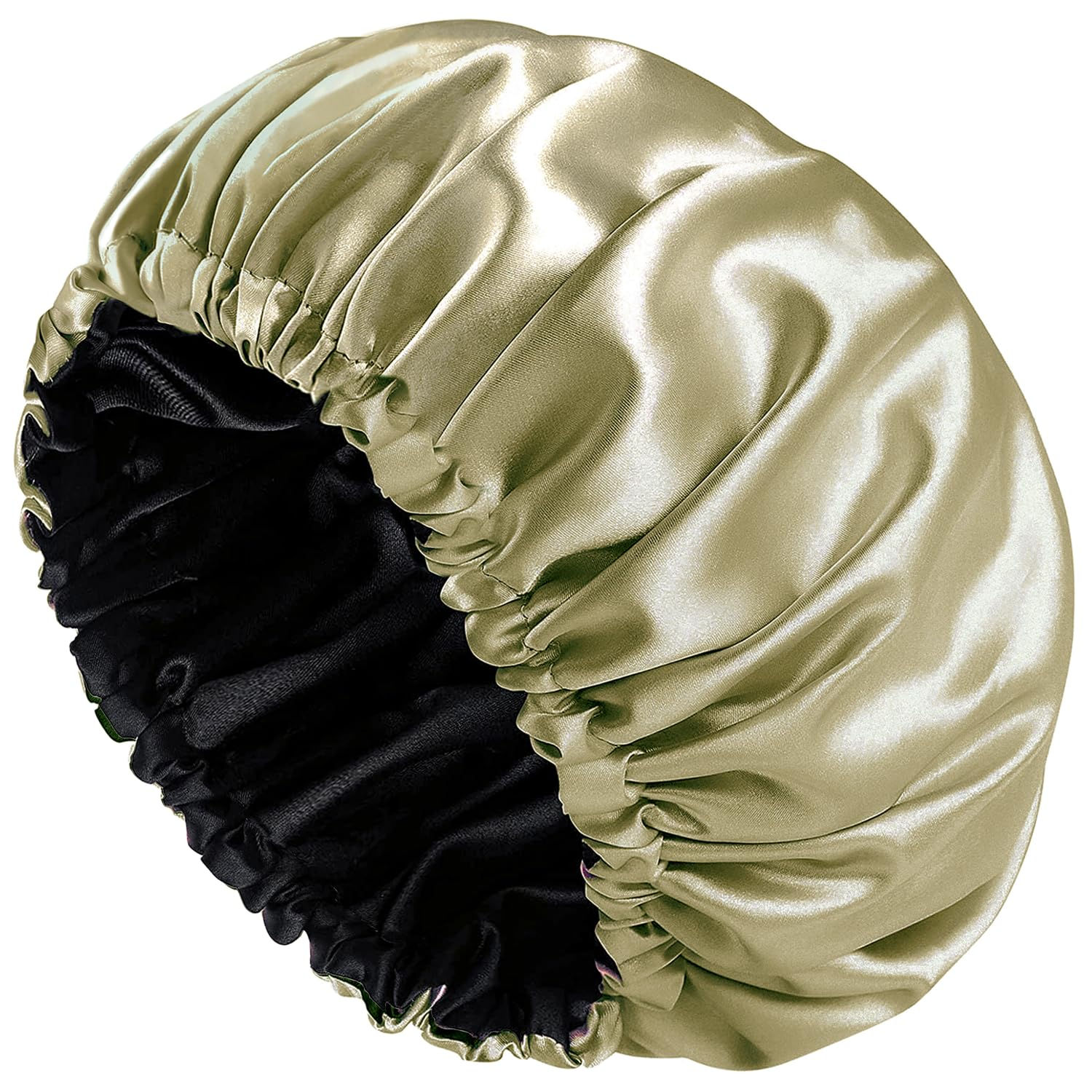 Silky Satin Sleep Bonnet - Double Layer Hair Care