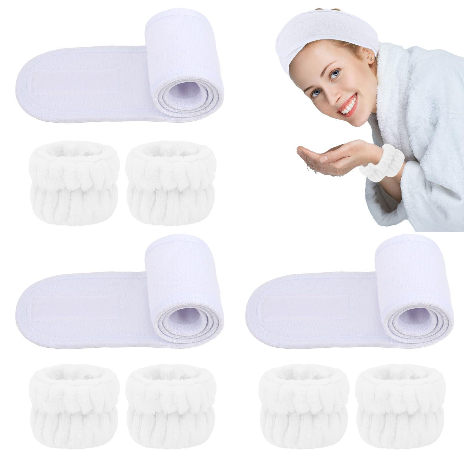 Spa Glow Beauty Set – Headband & Wristbands