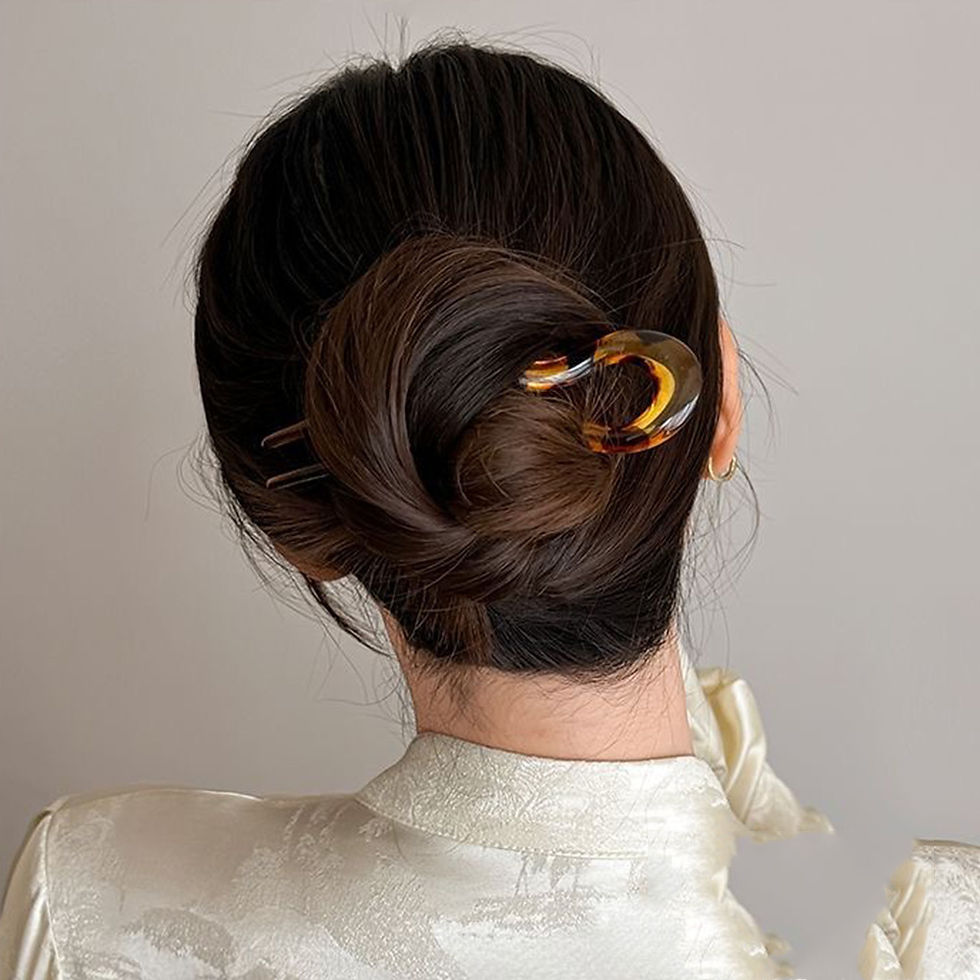 Thumbnail: Elegant U-Shaped Hhair Fork