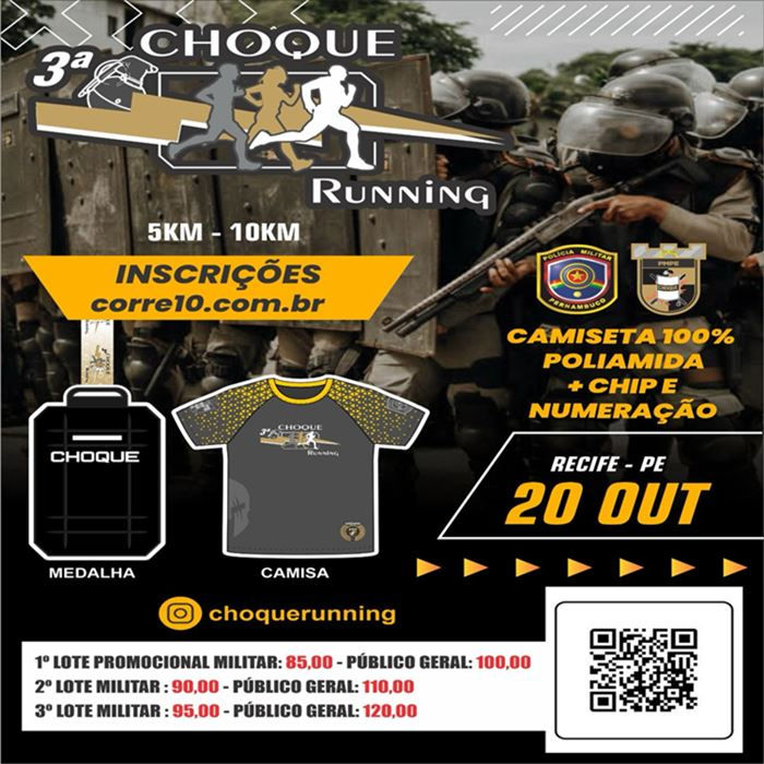 3ª Choque Running | Recife/PE