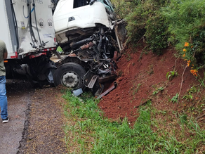 Acidente de trânsito deixa duas pessoas feridas em Seberi