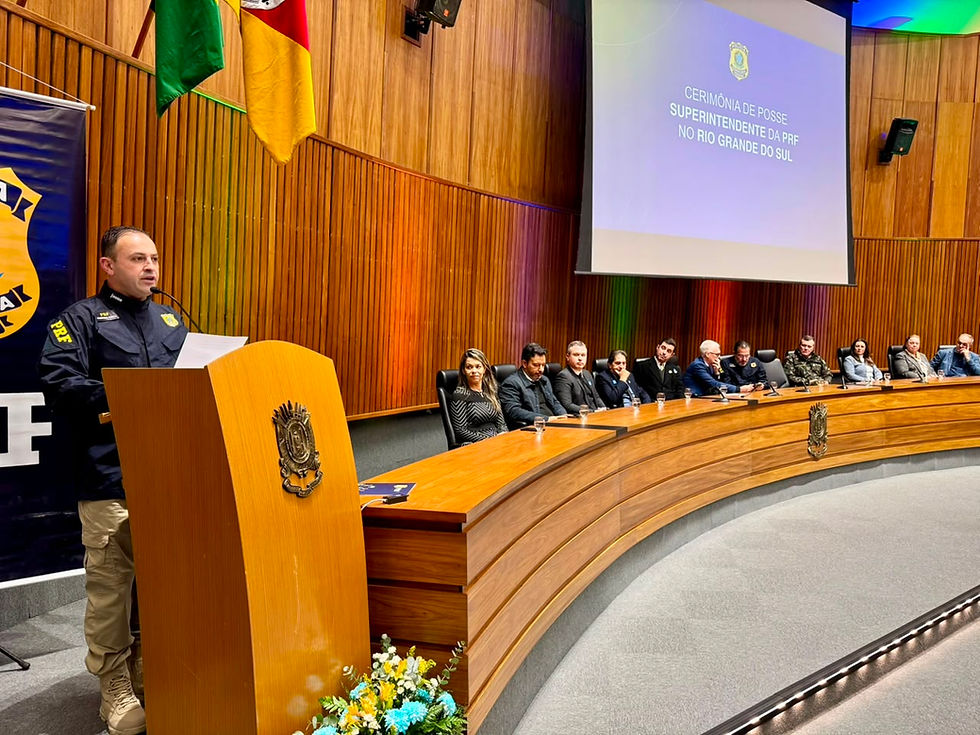 PRF empossa novo Superintendente no Rio Grande do Sul