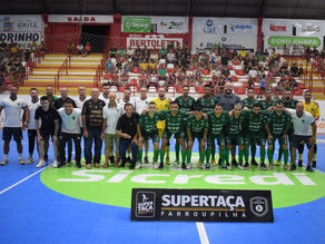 Vitória suada na estreia da Super Taça Farroupilha