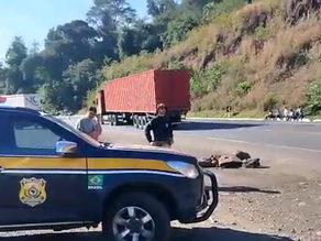 PRF informa: BR 386 está bloqueada em Iraí