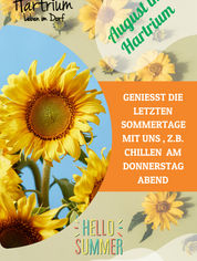 Sommerabende am Donnerstag im Hartrium