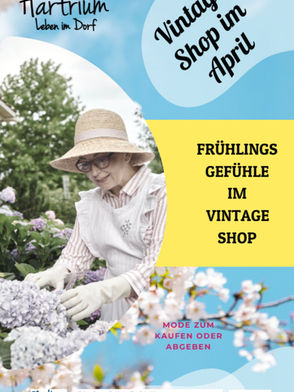 Vintage Shop im April
