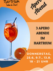 Apero Sommerabend: 25.06. Sprizz