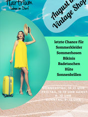 August im Vintage Shop